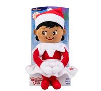 The Elf on the Shelf Plushee Pals - Elfes câlins, mignons et adorables en peluche de qualité supérieure de 43,2 cm (fille aux yeux bruns)