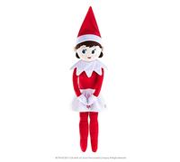 The Elf on The Shelf® Plushee Pals® Huggable - Peluche Elfe 70 cm - Fille aux Yeux Bleus - Poupée Doudou Elfe