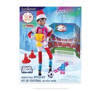The Elf on the Shelf Polar Props Kit de Terrain du pôle Nord - Accessoires et Accessoires 11 en 1 pour des scènes d'elfe de Football Sportives faciles - Elfe Scout Non Inclus