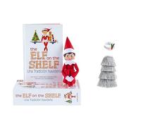 The Elf on the Shelf Robe d'elfe scout espagnole aux yeux bleus avec Claus Couture Collection Tiny Tinsel Dress