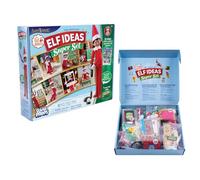 The Elf on The Shelf Super Set de 24 Jours - Idées Officielles pour 24 Jours de Magie Elfe - Plus de 80 Accessoires, Pantalon Debout MagiFreez et Calendrier de Planification - À