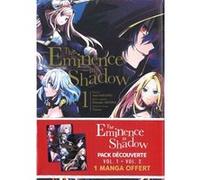 The Eminence in Shadow - Pack promo vol. 01 et 02 - édition limitée Daisuke Aizawa (Auteur), Anri Sakano (Dessinateur)