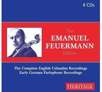 Emmanuel Feuermann – The Emmanuel Feuermann Edition : Columbia et Parlophone