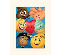 The Emoji Movie (Characters 30 x 40 cm montée d'impression