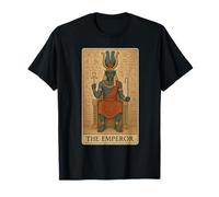 The Emperor Amon Carte de Tarot rétro Dieu égyptien T-Shirt