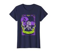 The Emperors New Groove Yzma Tarot Card T-Shirt, Femme, Bleu Marine, L