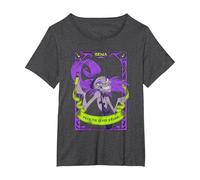 The Emperors New Groove Yzma Tarot Card T-Shirt, Femme Grandes tailles, Chiné Foncé, 5X