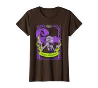 The Emperors New Groove Yzma Tarot Card T-Shirt, Femme, Marron, L