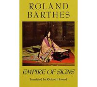 Roland Barthes – The Empire of Signs – Poche