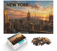 The Empire State Building, Puzzle Classique 1000 Pièces, 1000pcs (40x28cm) | Pour le temps libre à la maison : ce puzzle pour adultes de 1000 pièces offre une pause loin des écrans.