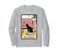 The Empress Robot Aspirateur Chat Carte de Tarot Amusante Manche Longue