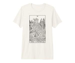 The Empress Tarot Carte Vintage T-Shirt Haut de Gamme