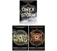 The Empyrean Series 3 Books Collection Set By Rebecca Yarros (Fourth Wing, Iron Flame & Onyx Storm)