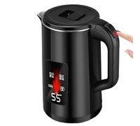 Thé en acier inoxydable Kettle - chauffe-eau électrique 3L, casserole à eau chaude à ébullition rapide | Kettle électrique de grande capacité pour la cuisine à domicile Utilisation des tâches d'hydrat