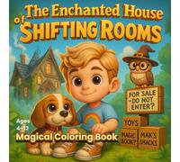 The Enchanted House of Shifting Rooms: A Magical Coloring Book Adventure with Story Captions for Kids Ages 4-12