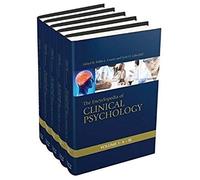 The Encyclopedia Of Clinical Psychology, 5 Volume Set