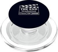 The End Graduation Class of 2026 Clapboard Humoristique pour Senior PopSockets PopGrip pour MagSafe