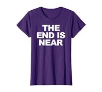 The End is Near 2020 T-Shirt, Femme, Violet, S
