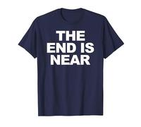 The End is Near 2020 T-Shirt, Homme, Bleu Marine, 5XL