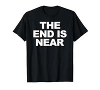 The End is Near 2020 T-Shirt, Homme, Noir, 4XL