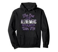 The End of Alzheimer's Starts with ME Violet Meme Sweat à Capuche