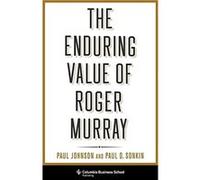 The Enduring Value of Roger Murray - Paul Sonkin - Columbia University Press - Livre en Anglais - Hardback Paul SonkinPaul Sonkin (Auteur)