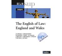 The English Of Law: England And Wales - (1 Cd Audio)