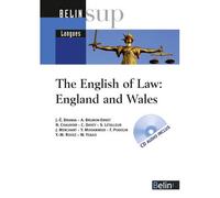 The English of Law : England and Wales - Jean-Eric Branaa - Belin Éducation - broché - Dictionnaire et encyclopédie