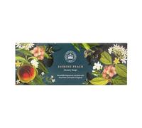 The English Soap Company Jasmine & Peach Kew Gardens Collection Lot de 3 savons 3 boîtes cadeau 100 g