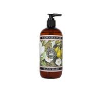 The English Soap Company Kew Gardens Savon Luxueux pour les Mains et le Corps, Lavage Botanique Rafraîchissant, Enrichi en Apaisante Aloe Vera et en Vitamine E, Parfum Magnolia et Poire 500 ml