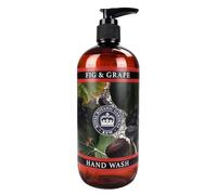 The English Soap Company Kew Gardens Savon Luxueux pour les Mains et le Corps, Lavage Botanique Rafraîchissant, Enrichi en Apaisante Aloe Vera et en Vitamine E, Parfum Figue et Raisin 500 ml