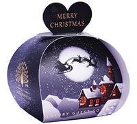The English Soap Company, Luxury Packed Guest Soaps, Winter Village, 3x20g