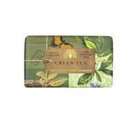 The English Soap Company Savon Anniversaire Emballé au Beurre de Karité Parfum Thé Vert, Savon Hydratant pour le Corps, Parfum Thé Vert 190g