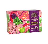 The English Soap Company Savon de Luxe à la rhubarbe et à la Noix de Coco 100 g