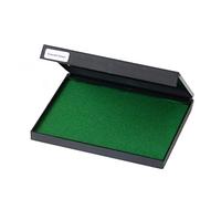 The English Stamp Company - Tampon encreur XL couleur vert émeraude, 140 x 110 mm