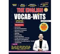 The English VOCAB-WiTS with The Mini Book | SSC-CGL, CPO, CHSL, Steno, MTS, GD, Selection Post, UPSC-CDS, NDA, DSSSB, Bank, Teaching & State Level Exams | 100+ Practice Sets | By Gopal Verma