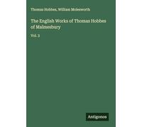 The English Works of Thomas Hobbes of Malmesbury: Vol. 3
