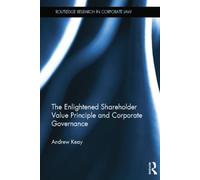 The Enlightened Shareholder Value Principle And Corporate Governance