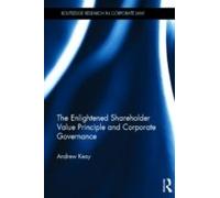 The Enlightened Shareholder Value Principle And Corporate Governance