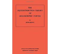 The Equidistribution Theory Of Holomorphic Curves