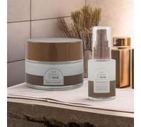 THE ESSENCE OF RICE Lot de 2 soins du visage | Sérum éclaircissant et crème nourrissante pour le visage avec extrait de riz | routine de soins de la peau K-Beauty pour un teint uniforme et éclatant