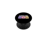 The Essential Element La Ti Na Blague de Chimie du Tableau périodique PopSockets PopGrip Adhésif