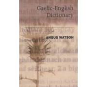 The Essential Gaelic-English Dictionary Angus Watson (Auteur)