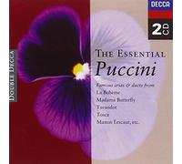 The Essential Puccini : La Bohème, Madama Butterfly, Turandot, Tosca, Manon Lescaut