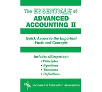 The Essentials of Advanced Accounting II (Essentials) by William D. Keller Ed.D. (1998-05-03)