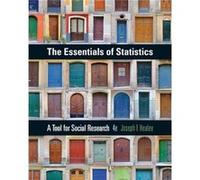 The Essentials of Statistics by Joseph Christopher Newport University Healey Joseph F Healey, (Auteur)