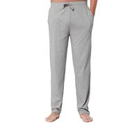 The Essentials Wardrobe Pantalon de pyjama pour homme en jersey de coton Taille S à 4XL, gris foncé, L