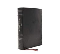 The Esv, Macarthur Study Bible, 2nd Edition, Leathersoft, Black, Thumb Indexed
