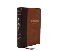 The Esv, Macarthur Study Bible, 2nd Edition, Leathersoft, Brown, Thumb Indexed