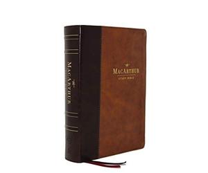 The Esv, Macarthur Study Bible, 2nd Edition, Leathersoft, Brown, Thumb Indexed